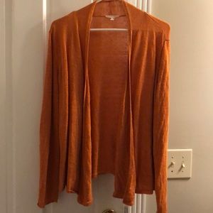 Linen Eileen Fisher cardigan